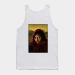 Mona Lisa - Afghan Girl Tank Top